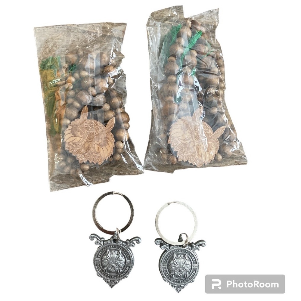 EDC 20 VIP keychains and necklaces